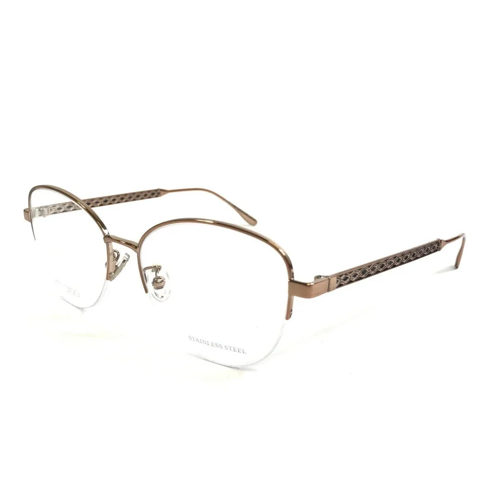 Jimmy Choo Eyeglasses Frames JC235/F EWD Brown Black Asian Fit 54-17-140